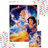 Themed Diamond Painting Kit Princess Fairy Tale Magical for Beginners and Craft Lovers Home Decor