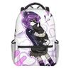 Fashion Novelty Cool Murder Drones Student Bookbag Notebook Backpacks 3D Print Oxford Waterproof Boys/Girls Travel Backpacks