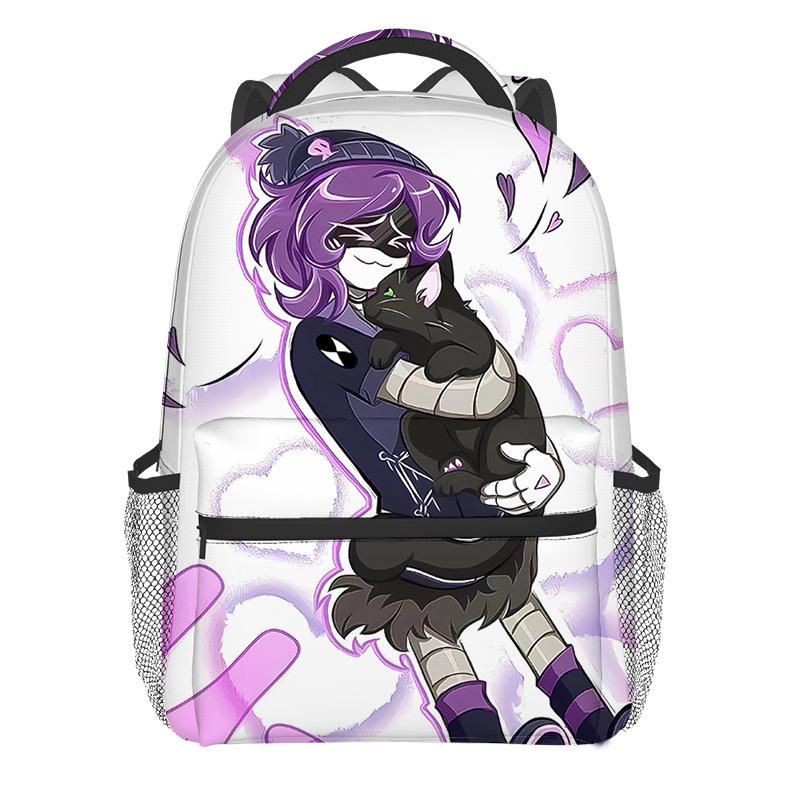 Fashion Novelty Cool Murder Drones Student Bookbag Notebook Backpacks 3D Print Oxford Waterproof Boys/Girls Travel Backpacks