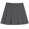 High-Waisted Pleated Skirt Women's Slimming Schoolgirl Style Mini A-Line Skirt Suit Casual Design-forward Slimming All-match Versatile Skirt