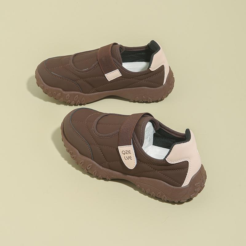 CRLAYDK Women's Sneakers Casual Comfortable Slip On Shoes Walking Hook&Loop Tennis Ladies Flat Sports Running Loafers