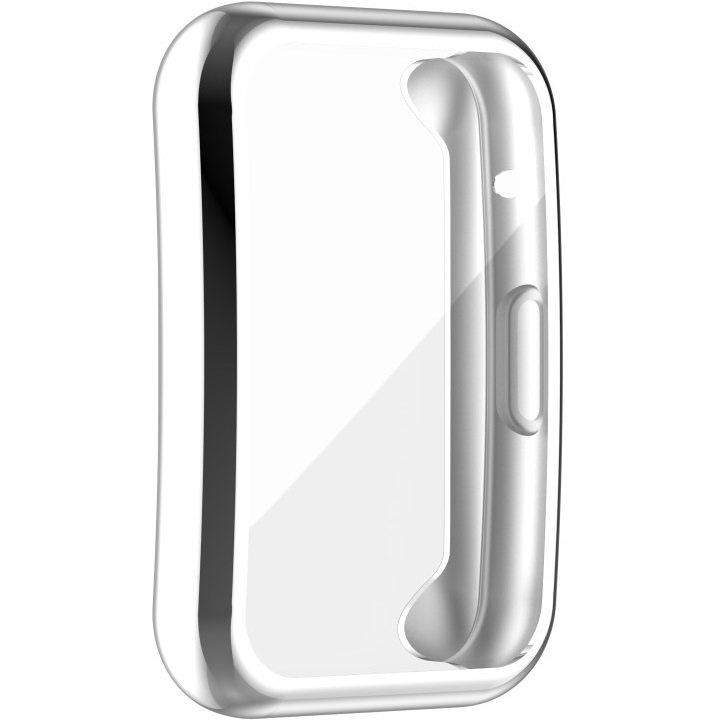 2-in-1 Case with Screen Protector for Huawei Watch Fit, Silver