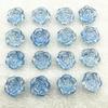 15pcs 20mm Colour Rose Flower Acrylic Loose Spacer Beads for Jewelry Making DIY Bracelet Accessories