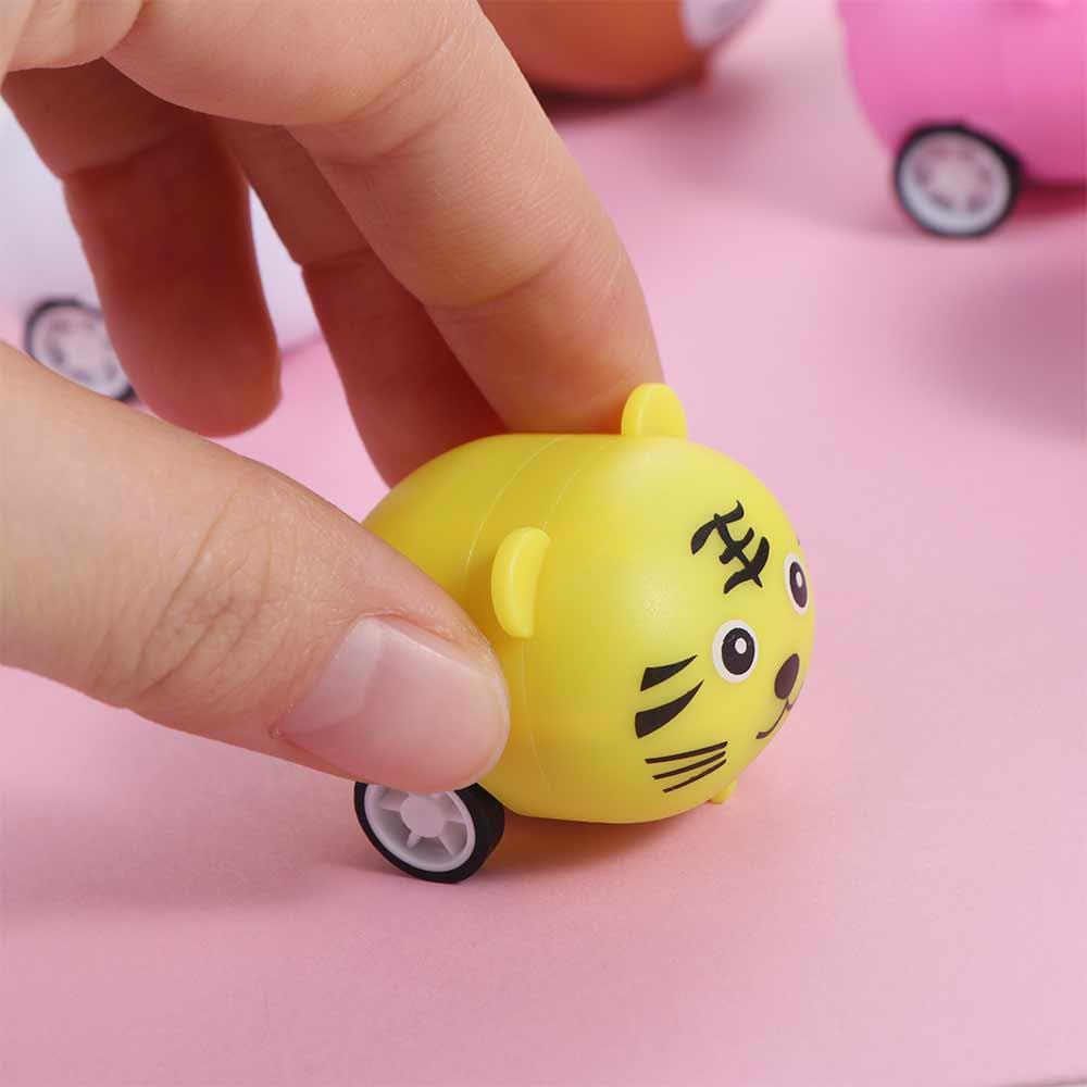 Parent-Child Animal Cars Toys Educational Inertia Toy Car Kids Toy Pull Back Car  Party Favor