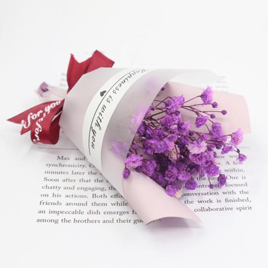 2 st Minitorkade Blomsterbuketter Konstgjorda Rosor Naturlig Brudslöja Blomsterbukett för Fotorekvisita DIY-Hantverk Hem Bröllopsfest Dekoration