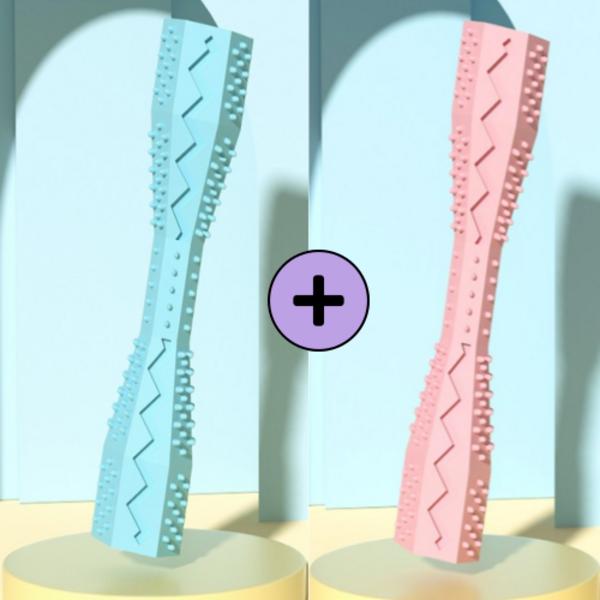 [1+1] BODAM Dog Self-brushing Teeth Grinding Toy Tartar Removal Scaling, 2 Sets