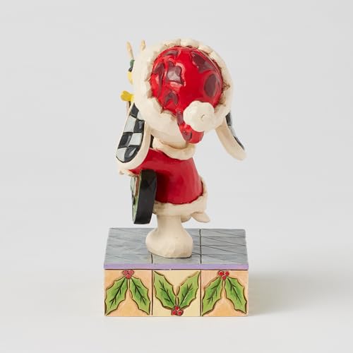 JIM SHORE Snoopy & Woodstock Rock <Christmas> 6017236