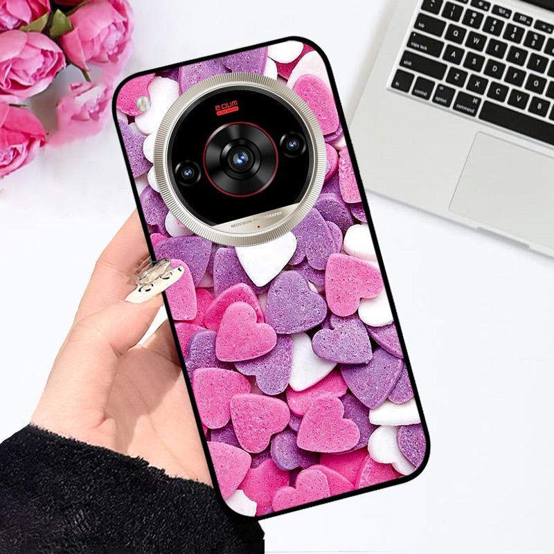 Etui na Nubia Focus 2 Ultra Z2463N 6.8" Miękki Silikon TPU Pokrowiec na Telefon dla ZTE Nubia Focus2 Ultra 5G Odporna na Wstrząsy Obudowa Focus2Ultra