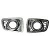 Compatible with 2010 Land Rover Range Rover Autobiography Ultimate Chrome Fog Light Trim LR023703 LR023704