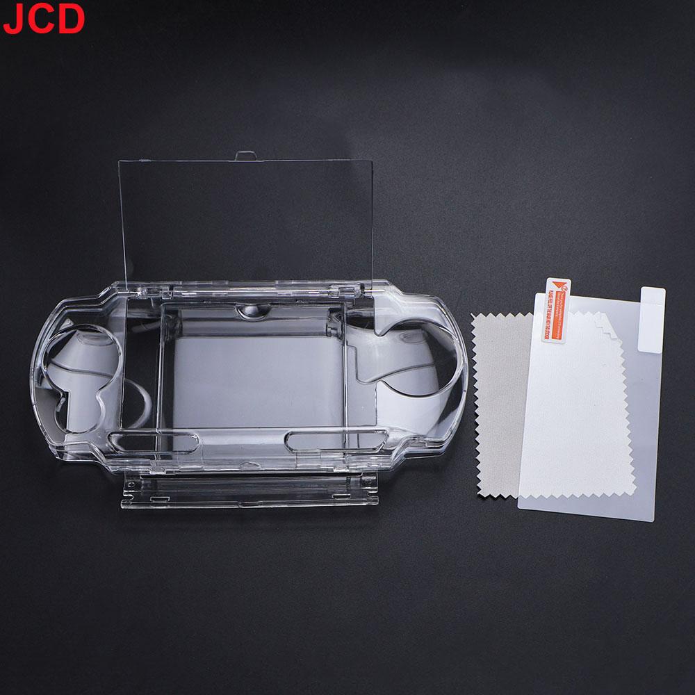 

Clear Crystal Case Hard Shell For PSV 1000 2000 Transparent Protection Cover For PSP1000 2000 3000 With Screen Protector Film
