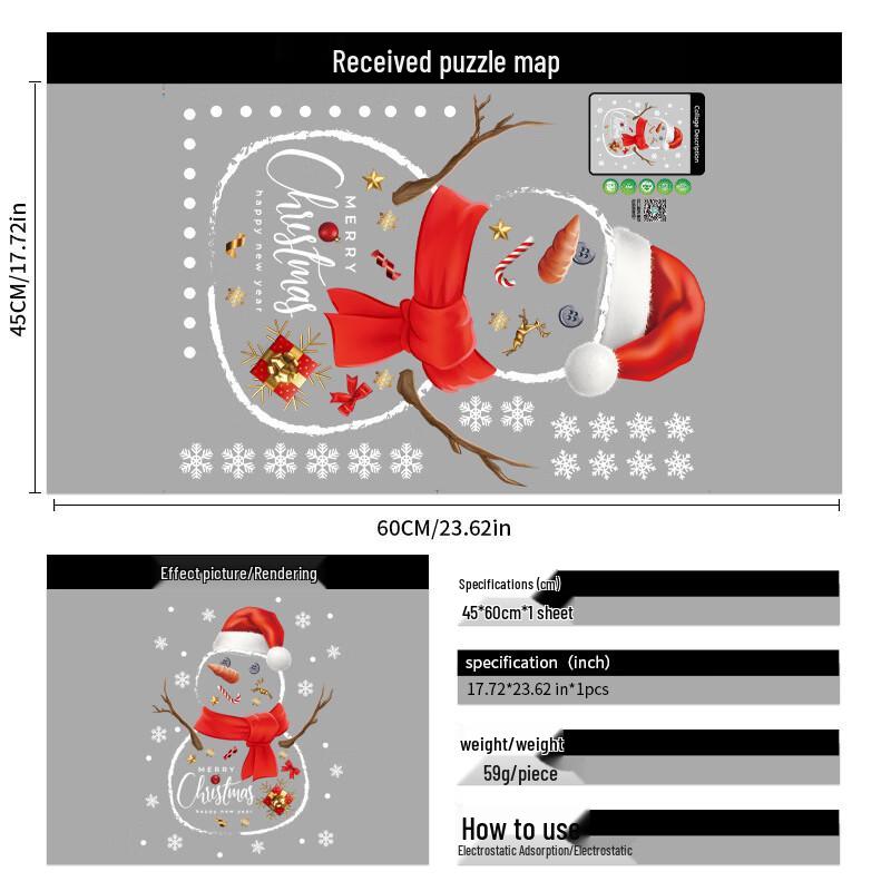 

Christmas Window Decals