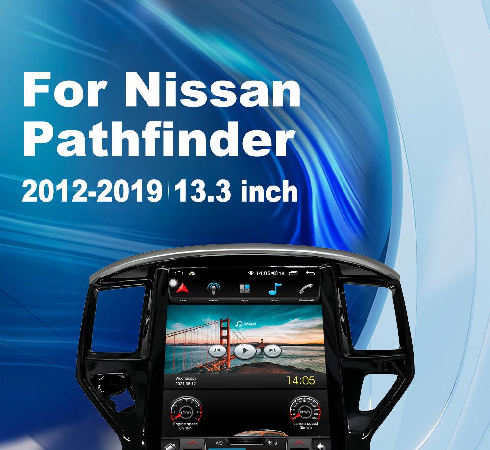 Nissan Pathfinder 2012-2019 Android Central Control Navigator System