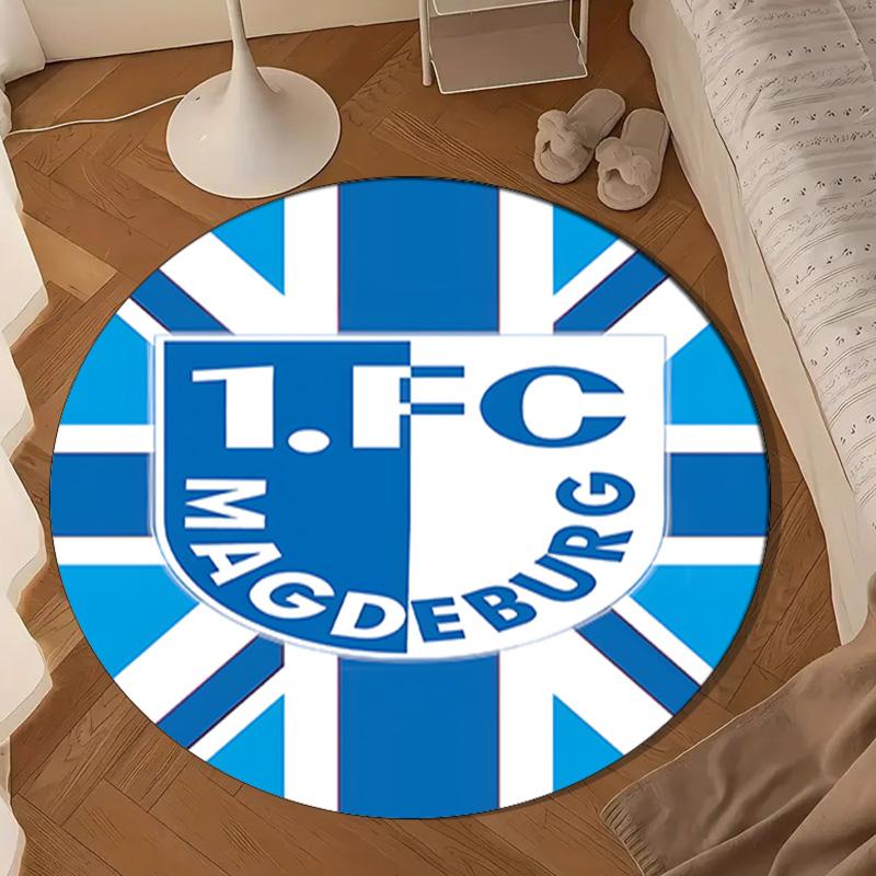 Magdeburg Flames Round mat Home Decor, Chair rug For livingroom,Bedroom, doormat home decor Birthday Gift Christmas Gifts