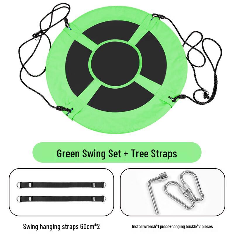 WEZHO Outdoor Round Tree Swing