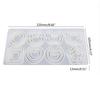 Shiny Glossy Silicone Decoration Molds Double Layer Keychain Mold DIY Pendant Jewelry Epoxy Resin Crafting Molds