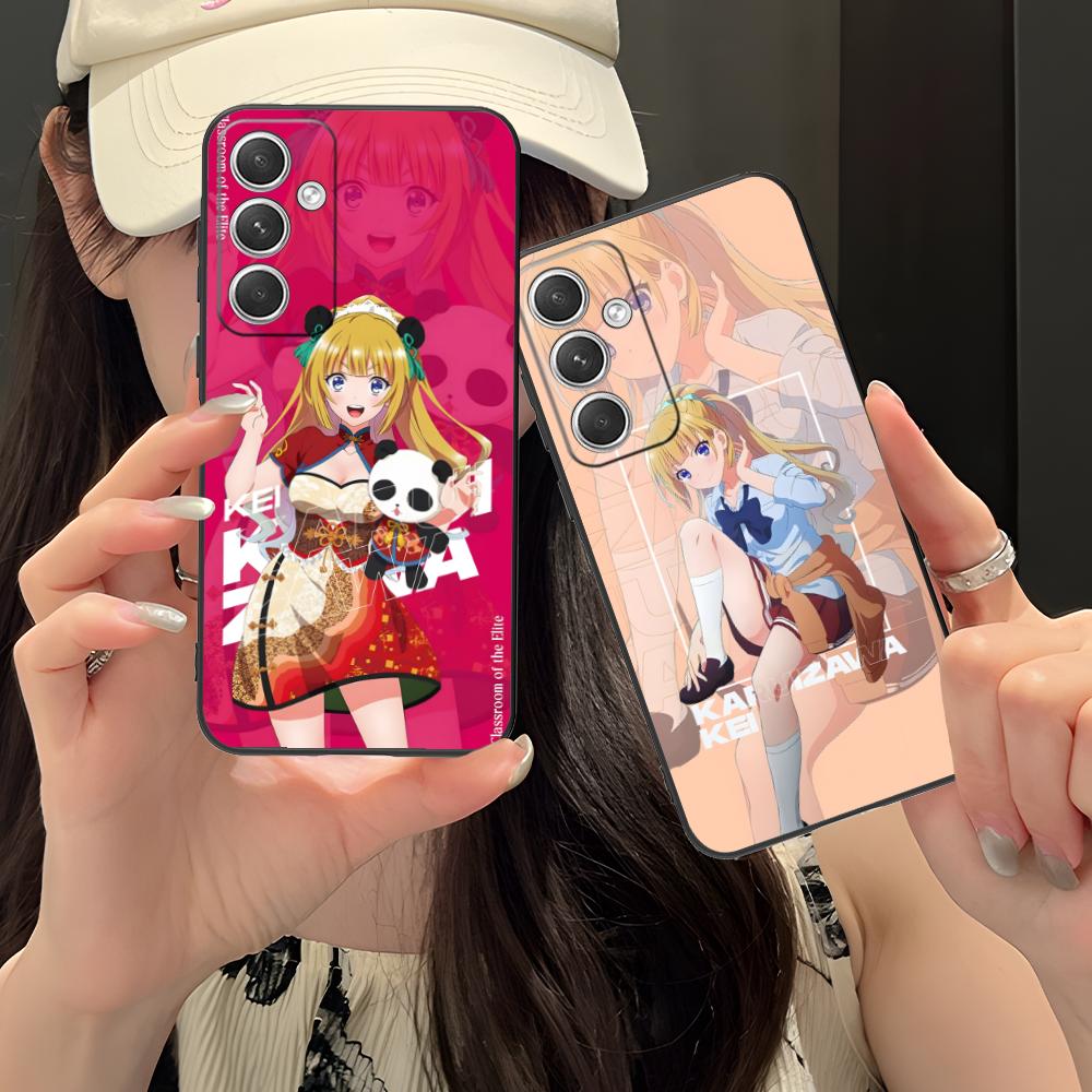Classroom Elite Karuizawa Kei Phone Case for Samsung Galaxy S25 S24 S23 S22 S21 S20 Note20 Plus FE Ultra Colour Printing Pretty