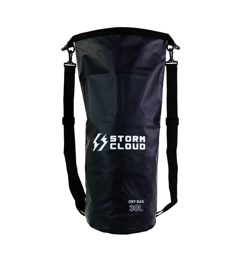StormCloud Bajau Waterproof Duffel Bag/Backpack 30L Black