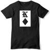 King Of Diamonds Playing Cards Mens Funny Unisex T-Shirt