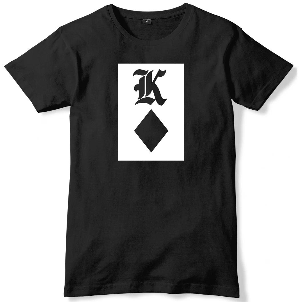 King Of Diamonds Playing Cards Mens Funny Unisex T-Shirt L