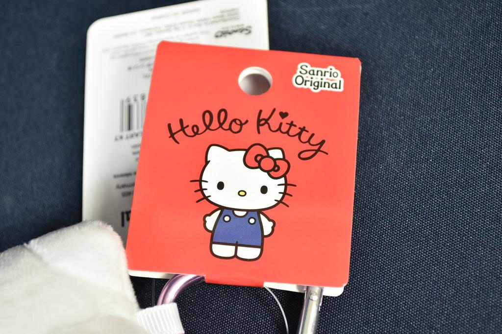 Sanrio Original Hello Kitty Mini Mascot with Heart-Shaped Key Ring H:10cm