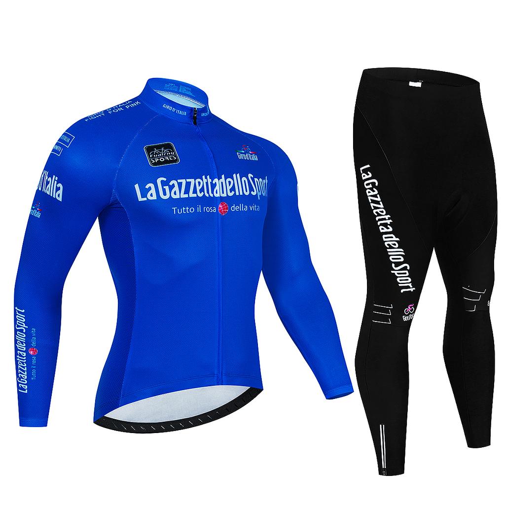 2026 Cycling Jersey Tour De Italia Giro Autumn Riding Long Sleeves Cycling Set Bicycle Clothing Spring Breathable Bike Clothes