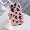 For Redmi 13 4G Phone Case Brown Leopard Print Soft Silicone TPU Cover Colorful Marble Fundas For Xiaomi Redmi 13 Redmi13 Coque