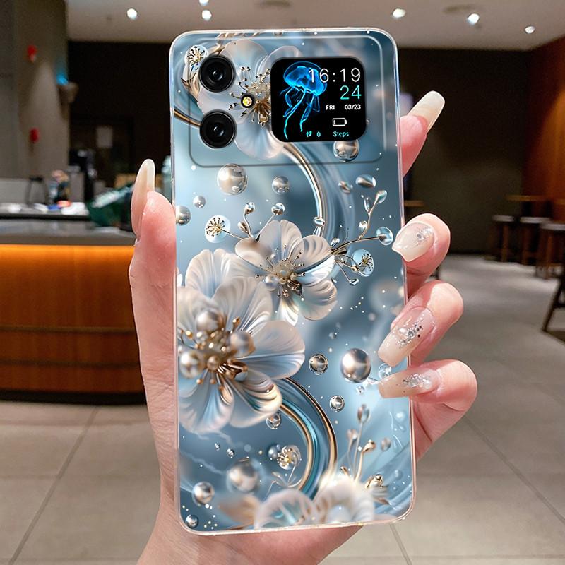 Phone Case For Cubot A20 Butterfly Bow Protective Thin Casing CubotA20 Fundas Coque Transparent Soft Silicone TPU Cover Capa
