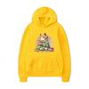 Autumn Cat Sushi Print Printed Men's Hoodie Brand Hoody Y2K Clothes Vintage Fashion Casual Unisex Long Sleeve Pullovers
