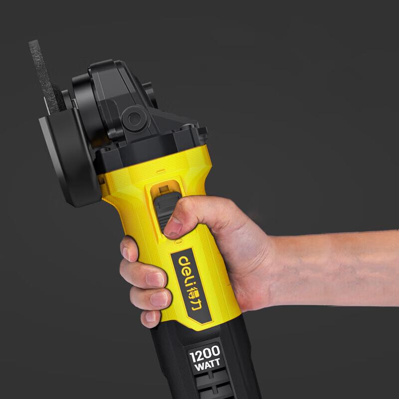 Deli DC720A 1200W 100mm Corded Angle Grinder CN plug (adapter included)