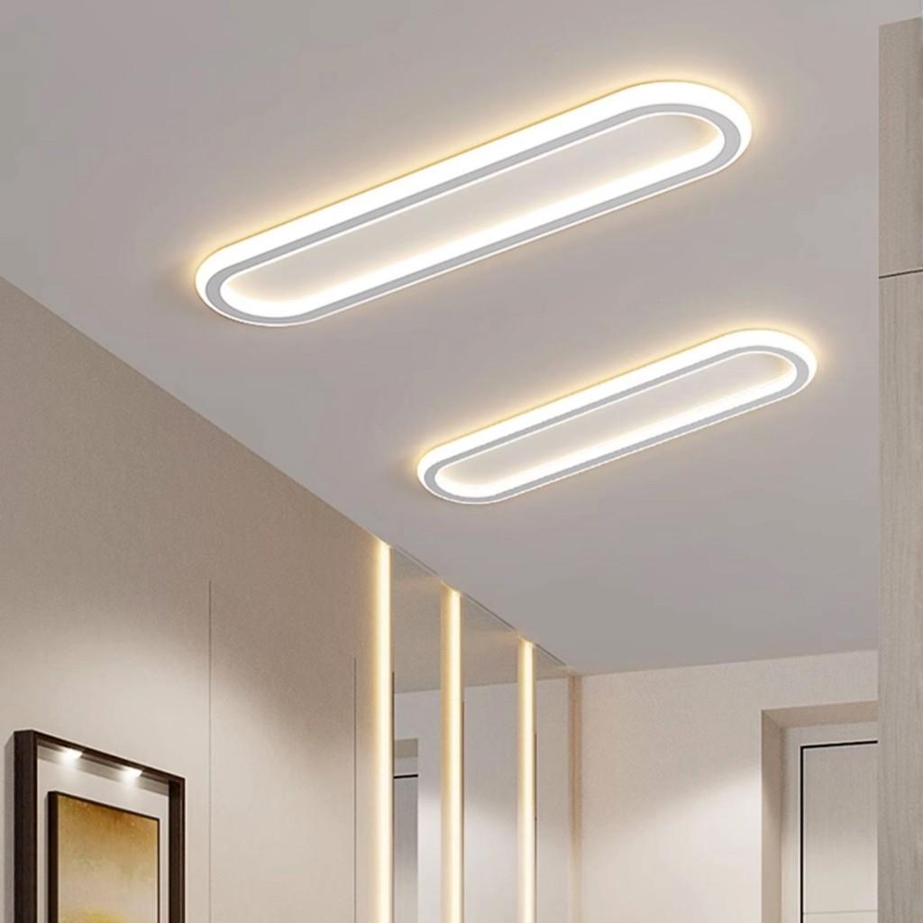 Household Minimalist LED Ceiling Light Remote Control 3 Lighting Modes Corridor Ultra-thin Lighting Lamp