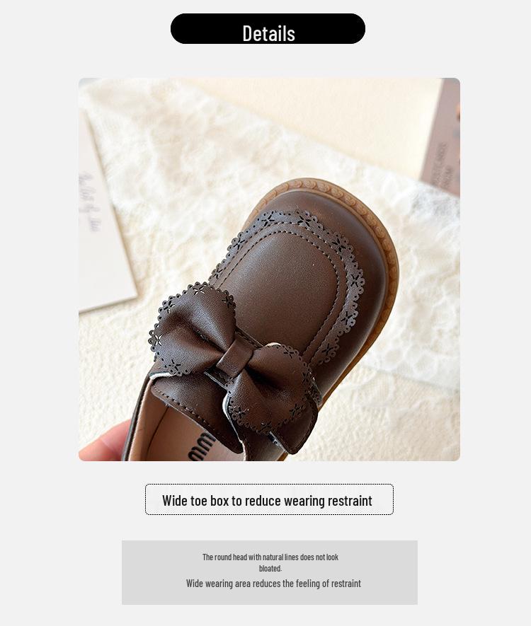 Spring 2026 Fashion: Versatile Kids' Leather Mary Janes with Soft Soles