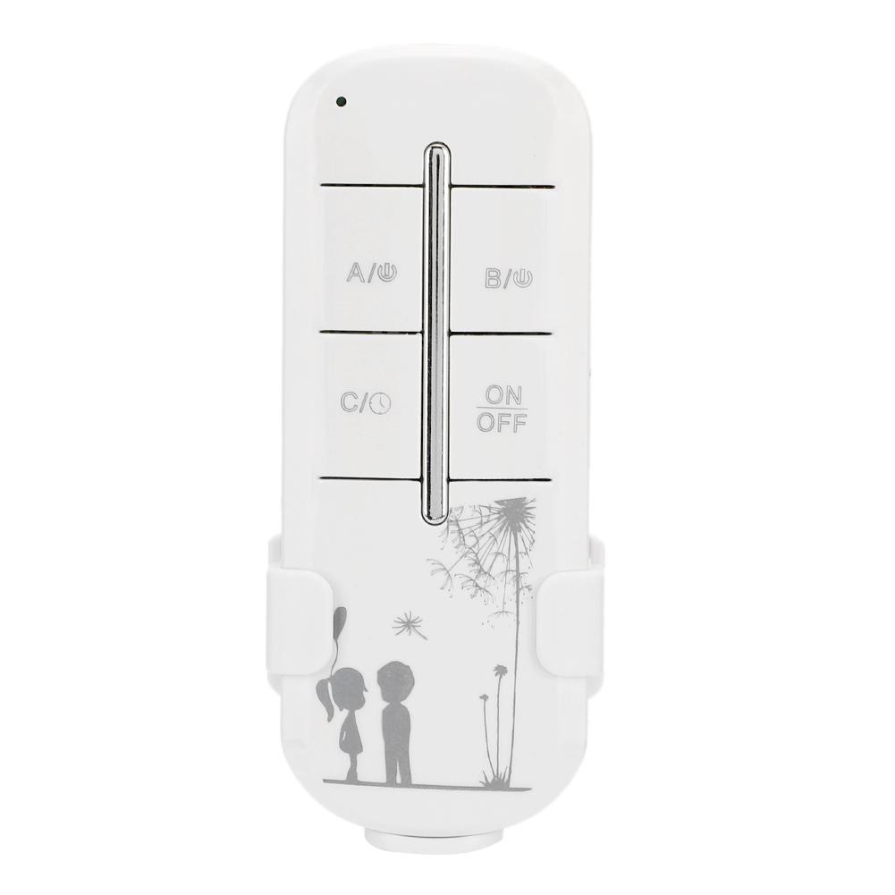 220V 1 CH Lamp Wireless Wall Remote Smart Switch Receiver Remote Control Transmitter
