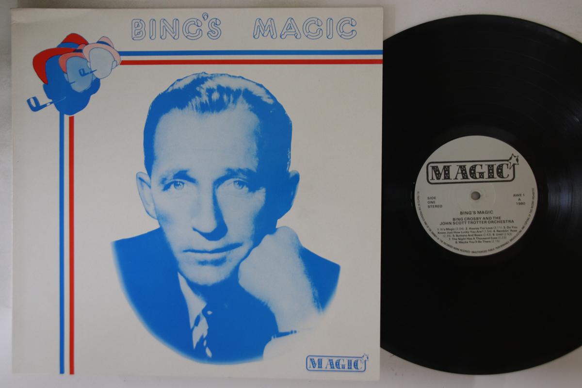 

LP Record BING CROSBY - Bing s Magic AWE1 MAGIC UK Jazz Used