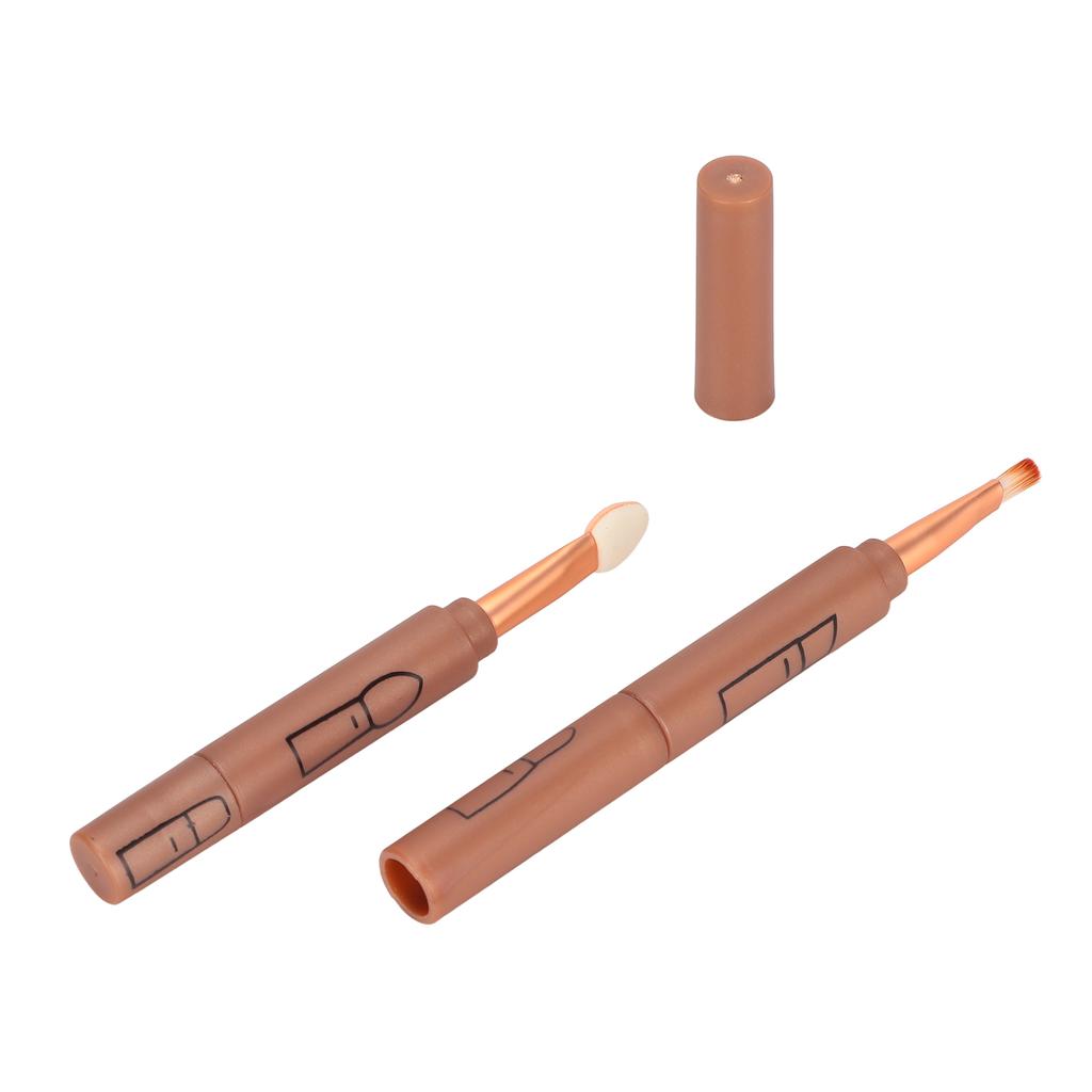 4 In 1 Telescopic Makeup Brushes Set Portable Retractable Lip Eyebrow Eyeshadow Cosmetic Brushes