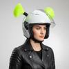 2 ks/Sada Samolepicí copánky na motocyklovou helmu pro motocyklovou cyklistiku lyžování