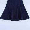 European and American Women's Slim Denim Strappy Dress