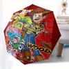 Toy Story Woody Automatic Opening and Closing Umbrella, Compact Travel Umbrella, Lightweight and Portable, Suitable for Beach Commuting Busi