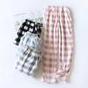 Plaid Flannel Couple Sleep Pants: Thick, Warm Coral Fleece, Plus Size, Suitable for Outdoor Wear In Winter