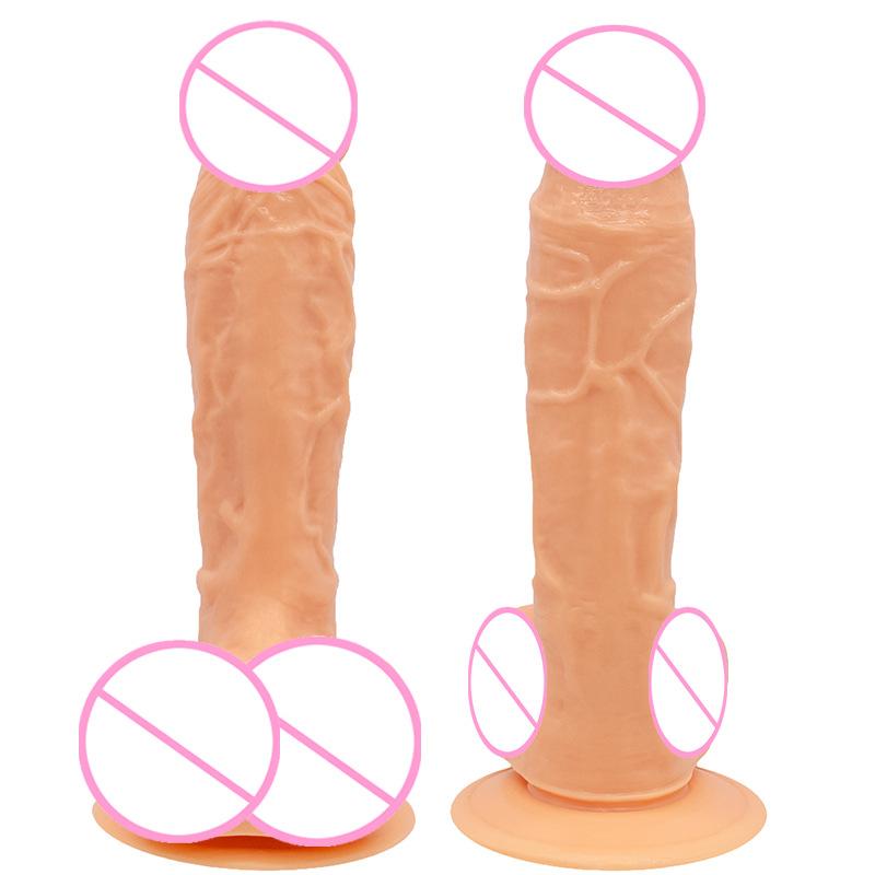 Dildo Feminino em Forma de U Cabeça Dupla Pênis Falso Pequeno Masturbador Feminino Cristal Colorido Produtos Eróticos
