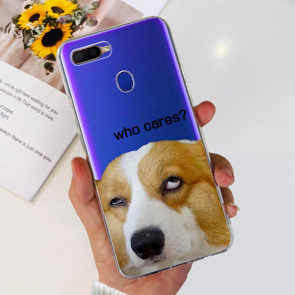 Silikon-Handyhülle für OPPO A5S Hülle AX5s CPH1909 Weiche TPU-Rückseite Für Oppo A7 AX7 CPH1901 CPH1903 Hüllen Capa Coque Fundas