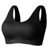 Women Seamless Bra With Gathers Pad Push Up Brassiere Bra Vest Comfortable Bralette Wireless BH