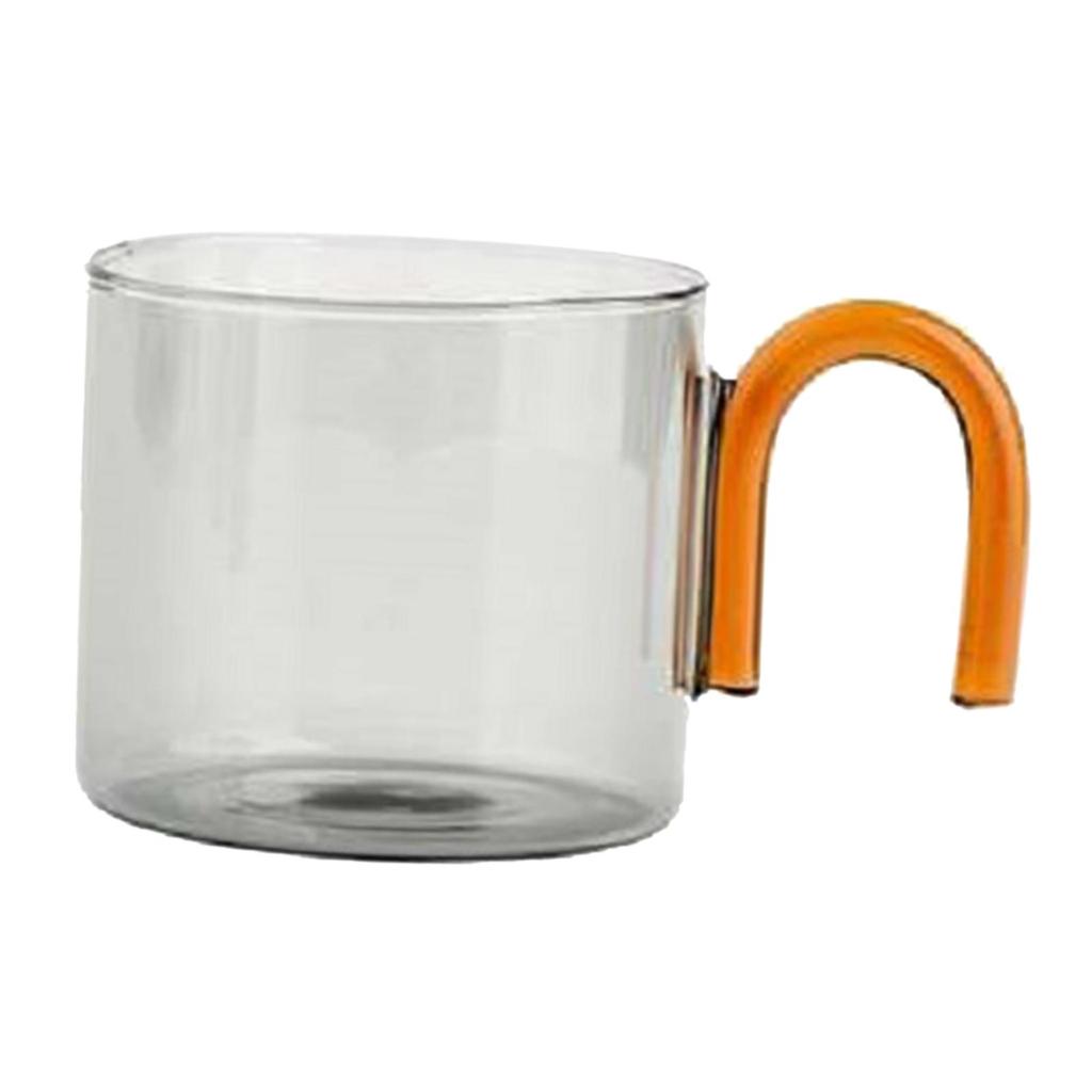 Glas Kaffemugg Dryckesvara Te Dryckeskopp för Frukostflingor Blommigt Te Kontor Hem