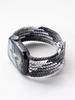 Straps For Apple Watch Ultra 2 Band 49mm 44mm 45mm 41mm 46mm 42mm Braided Solo Loop Elastic Bracelet iWatch Series 9 8 7 6 3 10