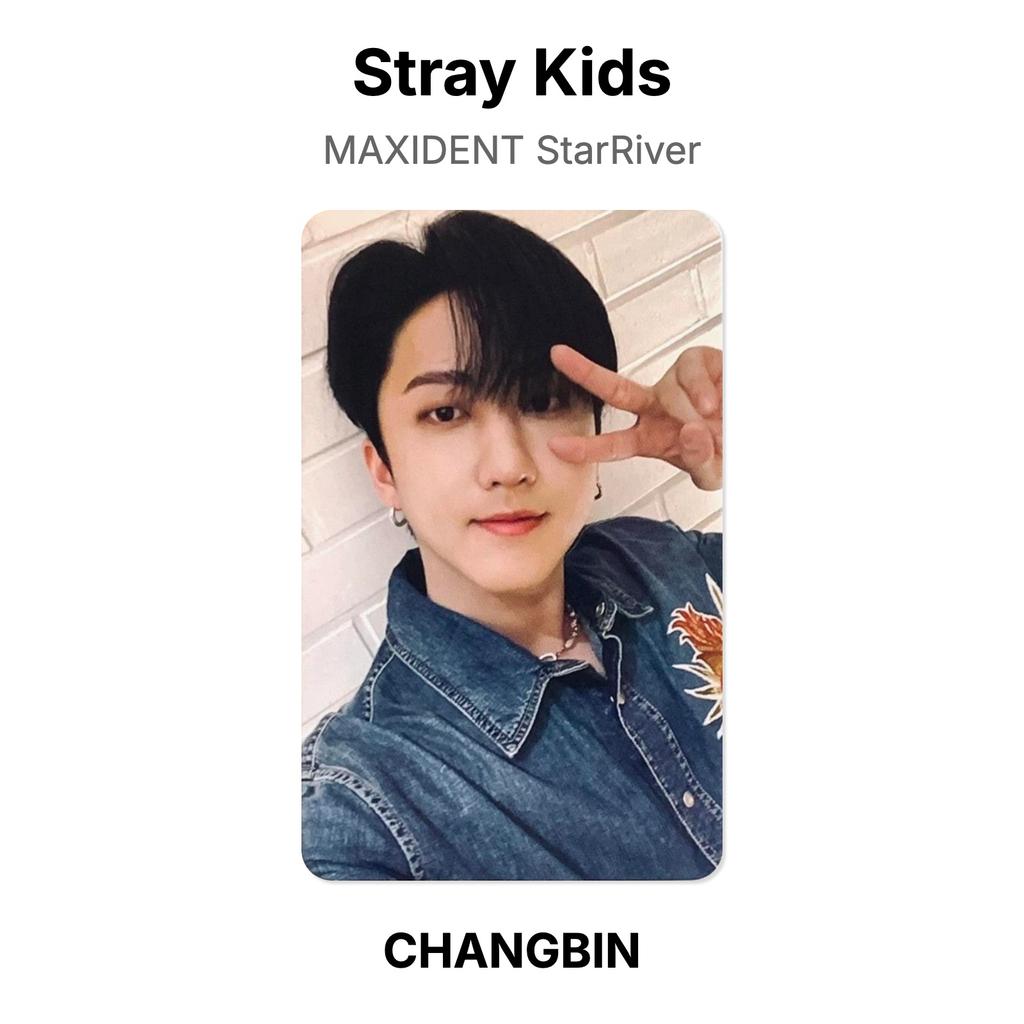 Stray Kids MAXIDENT StarRiver Official Photocard