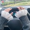 Elegant Floral Lace Fake Sleeved Cuffs for Womens Sweater Blouse Wrist Warmers Horn Cuff False Cuffs Clothing Accessories