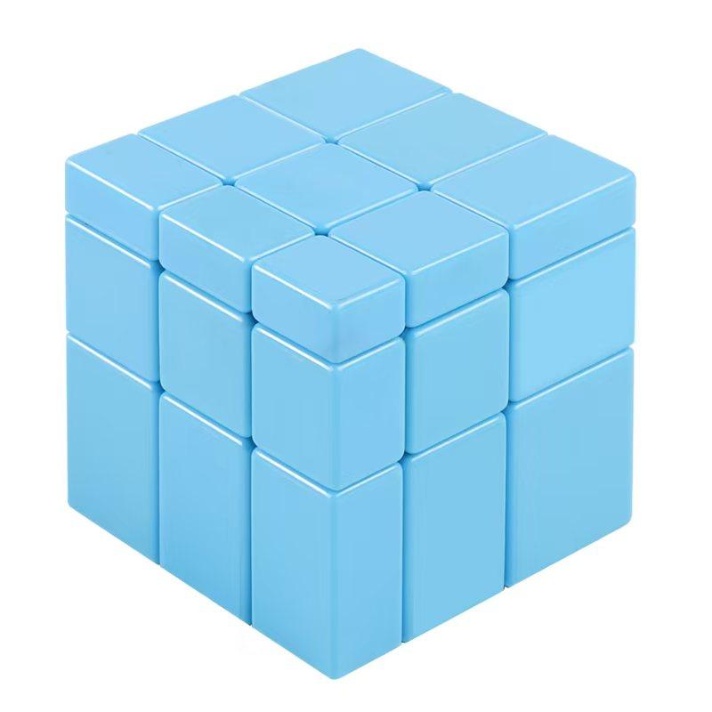 Sengso Mirror Cube 3X3X3 Speed Sticker Cube Twist Different Shapes Puzzle Bundle Puzzle Games Toy For Children And Adults