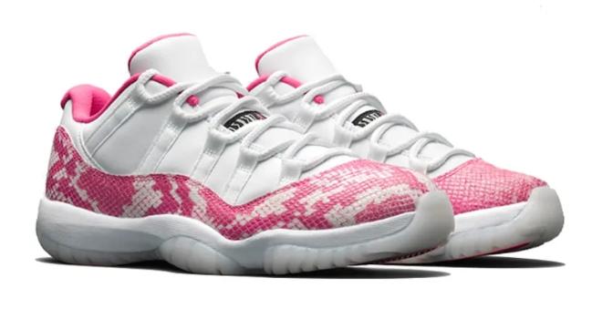 Air Jordan 11 Retro Low Pink Snakeskin 2019 Women's  AH7860-106