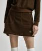 Sergio Tacchini W Mc Microfleece Skirt (D.Brown)