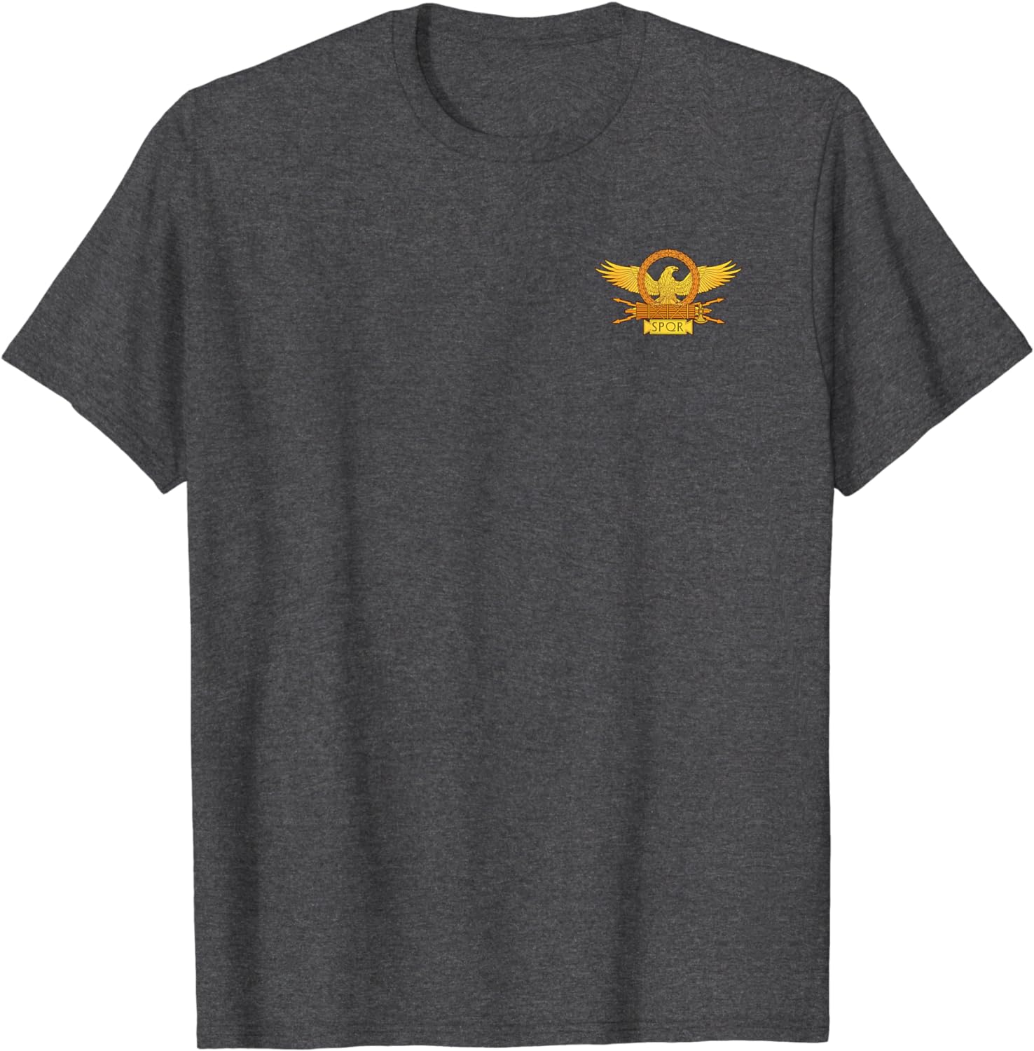 Ancient Rome Julius Caesar World Tour Roman Eagle SPQR TShirt Short Sleeve Casual 100 Cotton Men T Shirt S