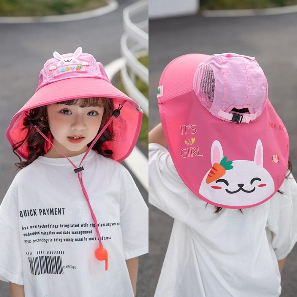 Anti-UV Fisherman Hat Wide Brim Bucket Hat New Beach Hat  Boys Girls